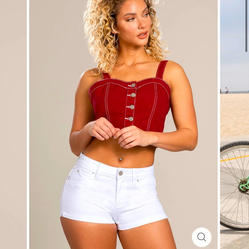 NWT: YMI Wanna Betta Butt jean shorts